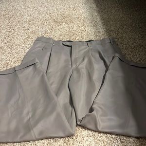 George cuffed dress pant, pleated front, 36 x 30